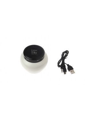 Mega Bass Bluetooth V3.0 Ceramic Speaker Supports microSD Card