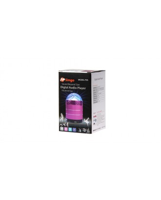 F65 Colorful LED Digital Audio Player Mini Speaker