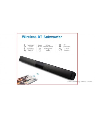 Wall Mounted Sound Bar Bluetooth V4.0+EDR Subwoofer Speaker (US)