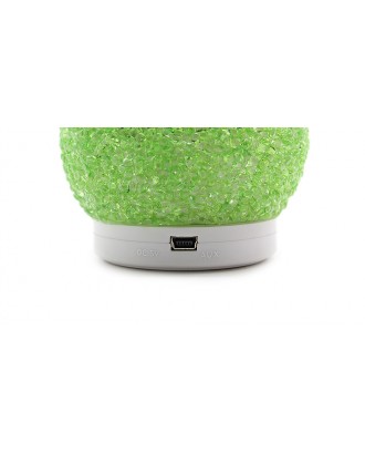 SK-S18 Snowball Style Colorful LED Mini Rechargeable Bluetooth V3.0 Speaker