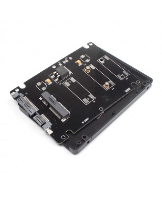 Mini pcie mSATA SSD to 2.5" SATA3 adapter card with case Efficient and fast