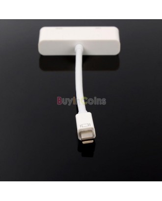 New Mini Display Port DP to HDMI VGA Adapter Cable for Apple MacBook Air