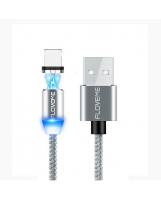 Braided Magnetic Lightning+USB Charger Charging Cable For iPhone Samsung Type-C