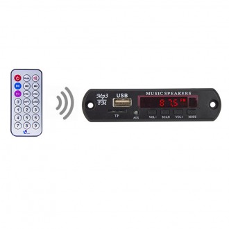 DC 5V Micro USB Power Supply TF Radio MP3 Decoder Board 5V Audio Module for Car Remote Music Speaker