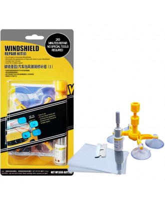DIY Car Wind Windscreen Windshield Repair Tool Set Glass Kit For Chip Crack