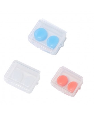 Ear Plugs For Sleeping Swimming Waterproof Earplugs Silicone Mud Best Ear Plugs Noise Reduction Ear Protection 2Pcs/pack