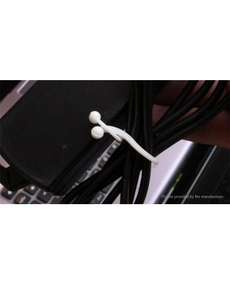 Cable Organizer Wire Management Winder Clip (Size L/20 Pieces)