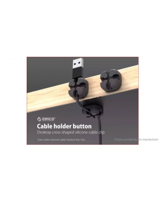 Authentic ORICO Desktop Cable Organizer Wire Management Winder (5-Pack)