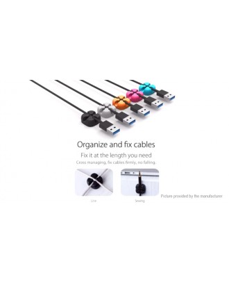 Authentic ORICO Desktop Cable Organizer Wire Management Winder (5-Pack)