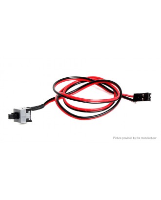 ATX Power Supply Reset Switch Cable for PC Desktop (3-Pack)