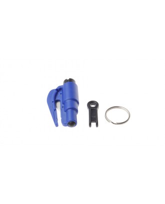 Portable Glass Breaker & Seatbelt Cutter Car Escape Rescue Tool w/ Keyring