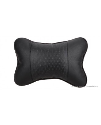 PU Leather Car Seat Headrest Neck Rest Cushion Pillow