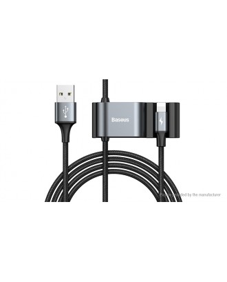 Authentic Baseus 1-to-3 USB to 8-pin/Dual USB Date Charging Cable