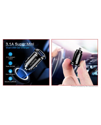 Authentic Floveme Dual USB Mini Car Charger Power Adapter