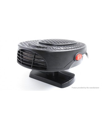 12V Car Cigarette Lighter Air Heater Cooler Fan Defroster Demister