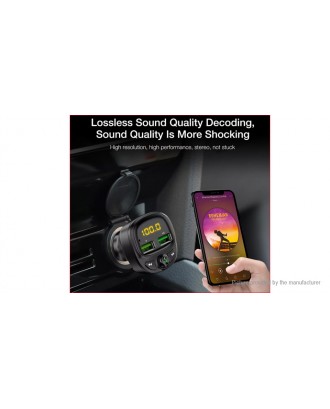 Authentic Floveme Bluetooth V5.0 Car Kit FM Transmitter MP3 Player