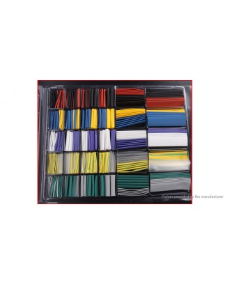 Heat Shrink Tubing Wire Cable Sleeving Wrap Tube Kit (500 Pieces)