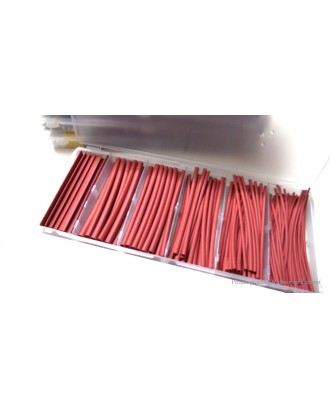 Woer Sleeving Wrap Wire Heat Shrinkable Tube Combo (160 Pieces/6 Sizes)