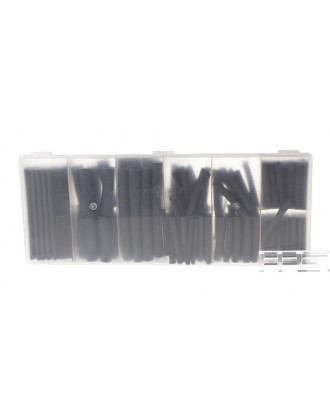 Woer Sleeving Wrap Wire Heat Shrinkable Tube Set (240 Pieces / 12 Sizes)