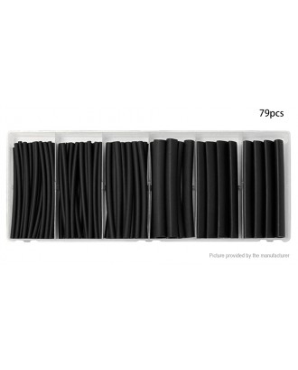 Heat Shrink Tubing Wire Cable Sleeving Wrap Tube Kit (79 Pieces)