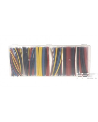 Woer Sleeving Wrap Wire Heat Shrinkable Tube Set (160 Pieces / 6 Sizes)
