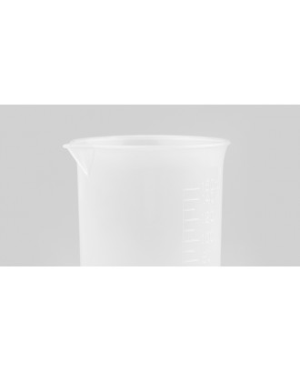 Plastic Measuring Cup Graduated Beaker Kitchen Lab Tool (150ml/2-Pack)