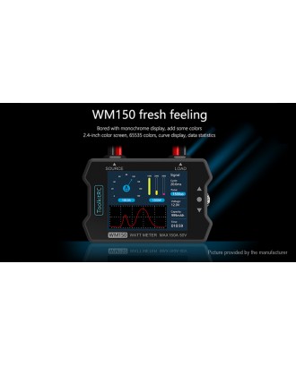 ToolkitRC WM150 2.4" LCD PWM Watt Meter Power Analyzer Multimeter