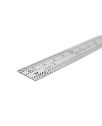 Mini Stainless Steel Ruler (15.0cm / 6-inch)