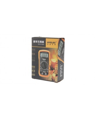 HYELEC MS8233E 1.9" LCD Digital Multimeter w/ Temperature Probe